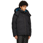 Ambush Black and Blue Reversible Down Hooded Jacket