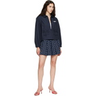 Sandy Liang Navy Necco Jacket