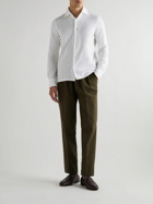 Rubinacci - Cotton-Piqué Shirt - White
