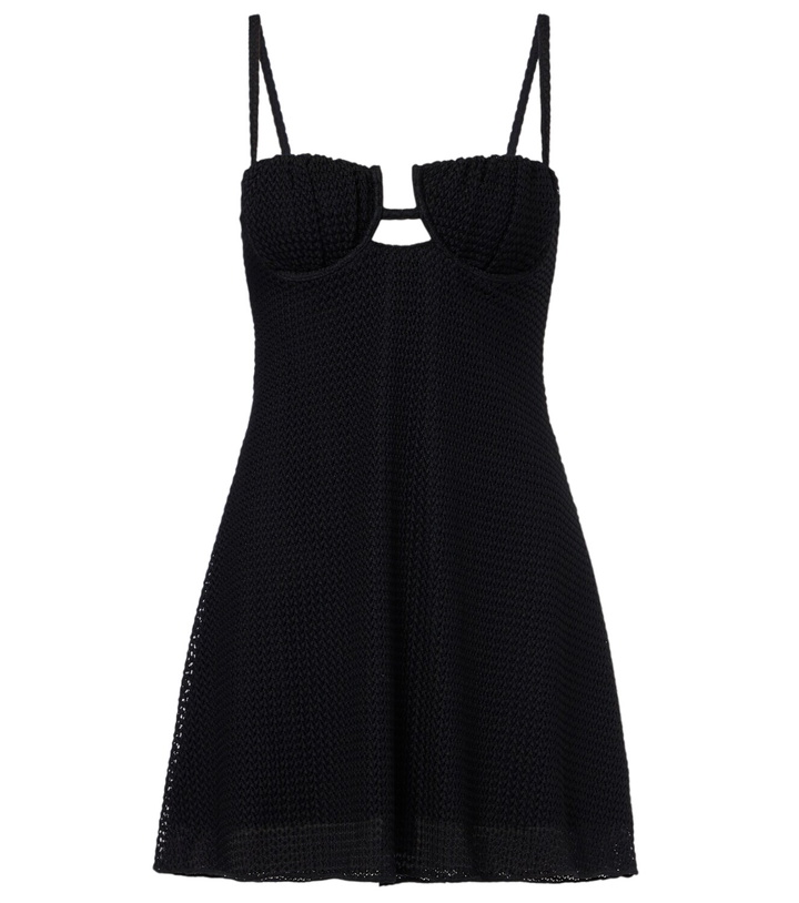 Photo: Montce Petal knitted minidress