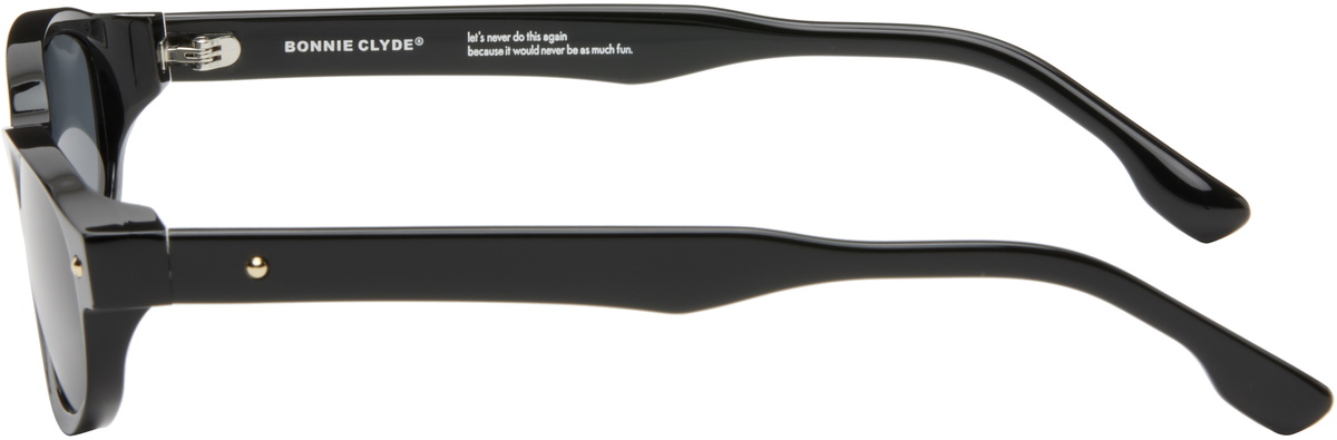 BONNIE CLYDE Black Roller Coaster Sunglasses