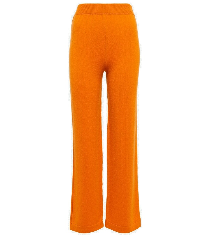 Photo: Barrie High-rise wide-leg cashmere pants