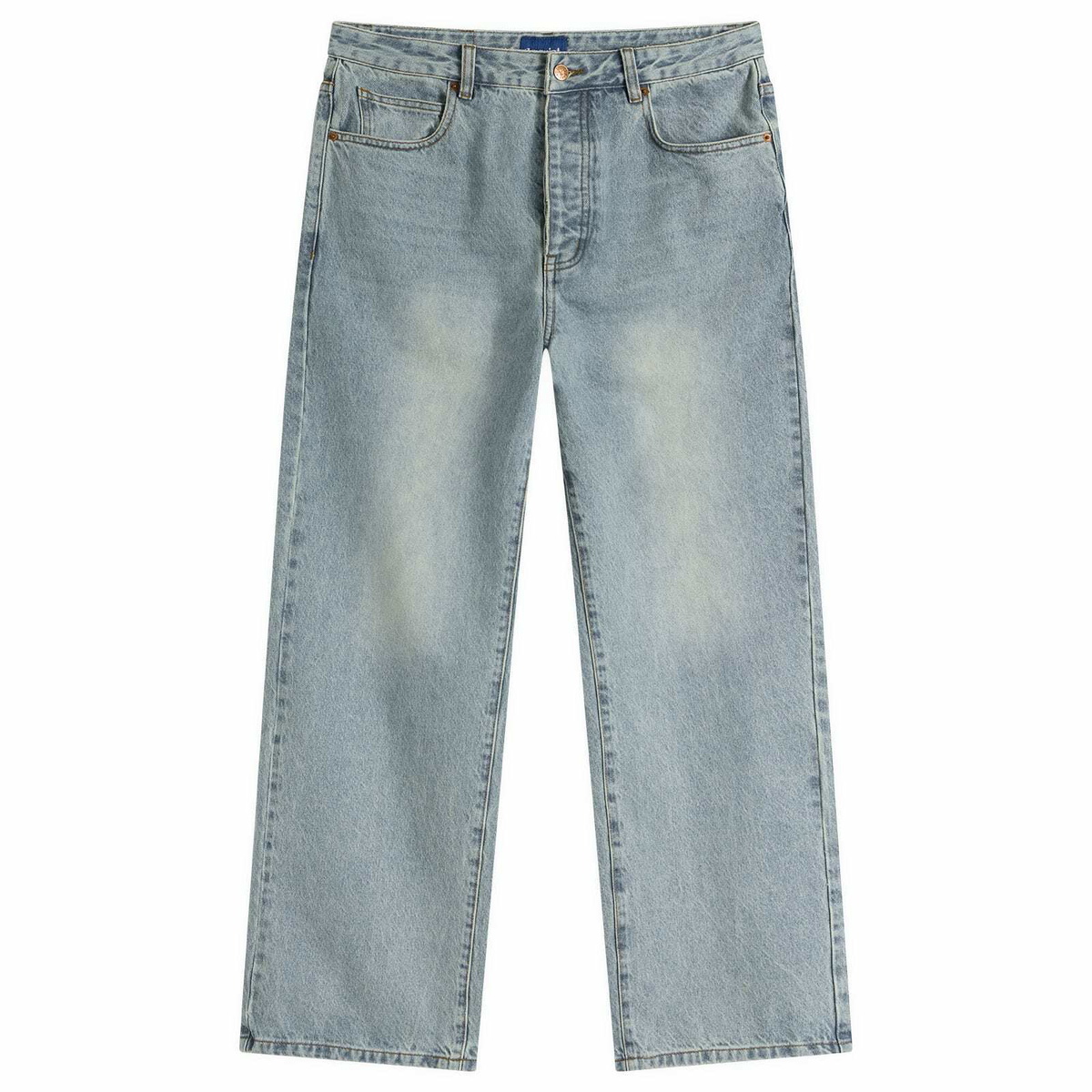 Larriet Men's Walé Wide Leg Jean in Light Blue