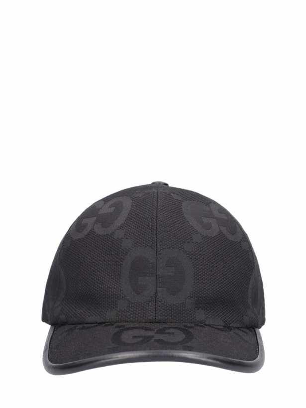 Photo: GUCCI - Gg Logo Jacquard Baseball Cap