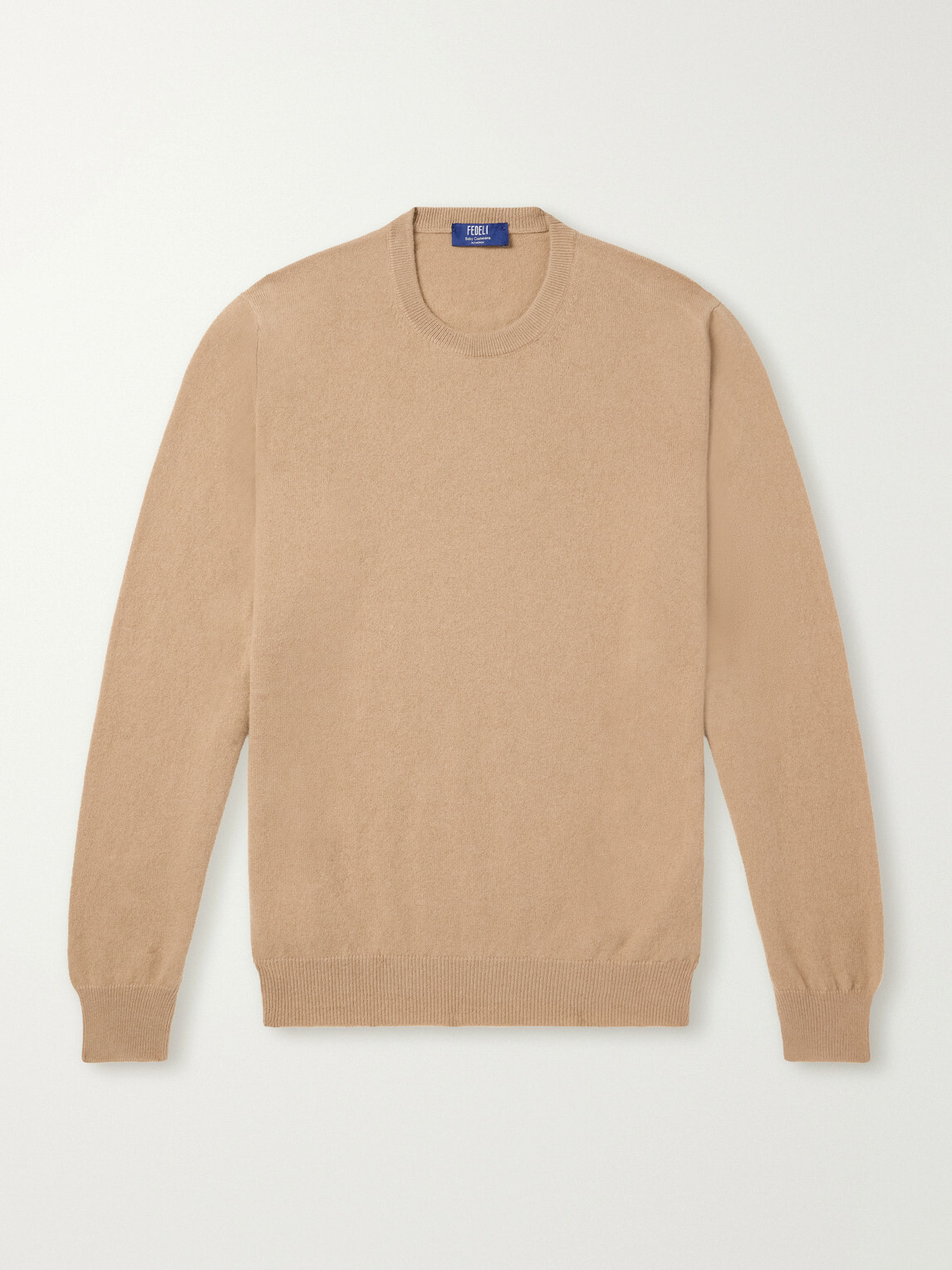 FEDELI - Argentina Cashmere Sweater - Neutrals