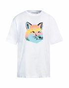 Maison Kitsuné Mens T-shirt in White