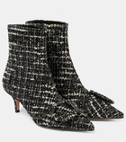 Gianvito Rossi Tweed ankle boots