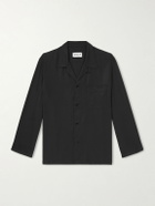 CDLP - Camp-Collar Lyocell Pyjama Shirt - Black