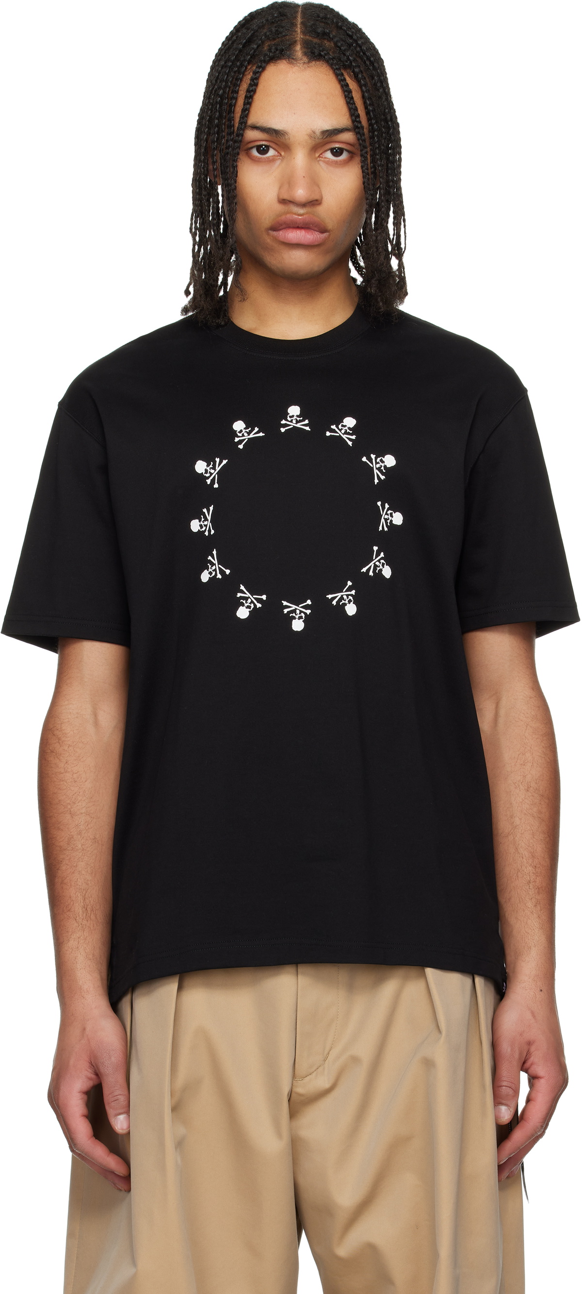 【関税込み】mastermind JAPAN ブラック Skull Clock Tシャツ black-skull-clock-t-shirt.jpg