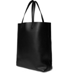 SAINT LAURENT - Leather Tote Bag - Black