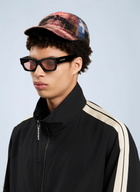 Palm Angels Curved Logo Check Cap