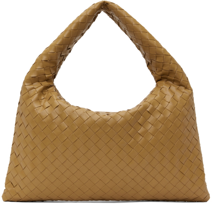 Bottega Veneta Tan Small Hop Bag Bottega Veneta