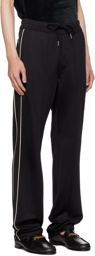 TOM FORD Black Piping Sweatpants