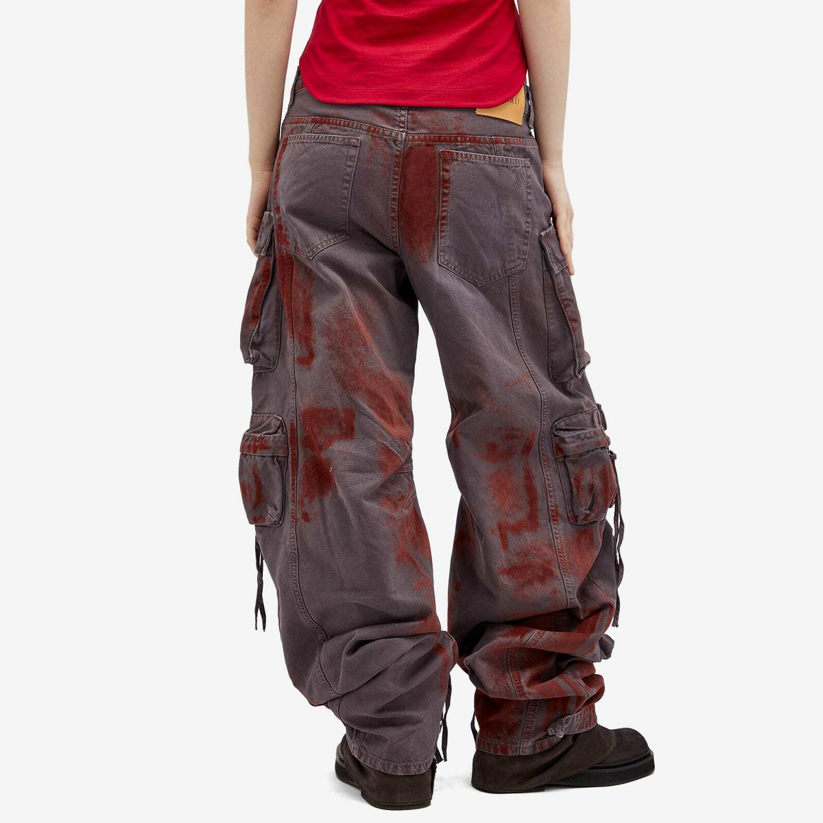 パンツ THE ATTICO Woman Pants Violet 250WCP00260JJF003AA THE ATTICO: Pants woman - Violet | The Attico pants