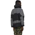 BAPE Black Colorblocked Classic Snowboard Jacket