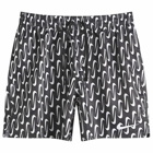 Nike Men's 5" Volley Short in Black