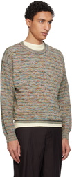 Paul Smith Multicolor 'Signature Stripe' Knitted Cotton Sweater