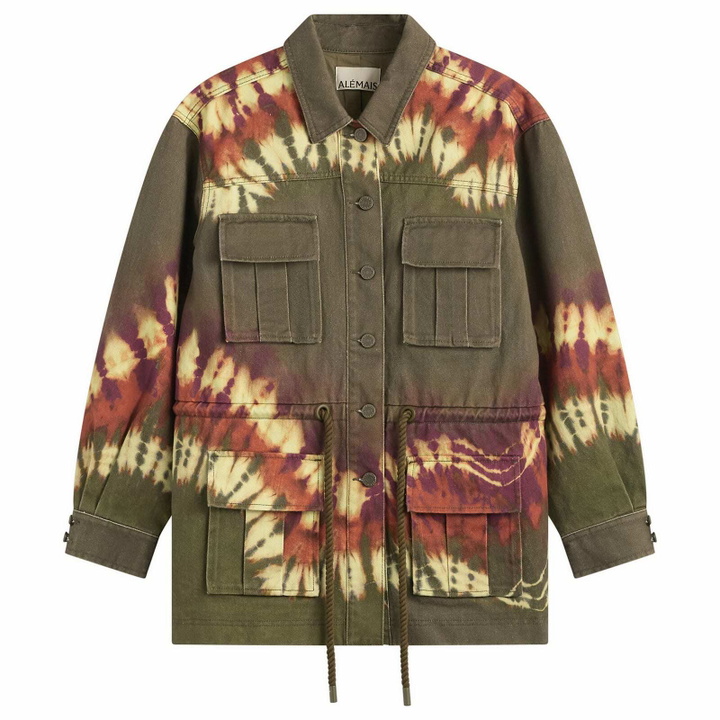 Photo: ALÉMAIS Women's Marilyn Denim Jacket in Khaki