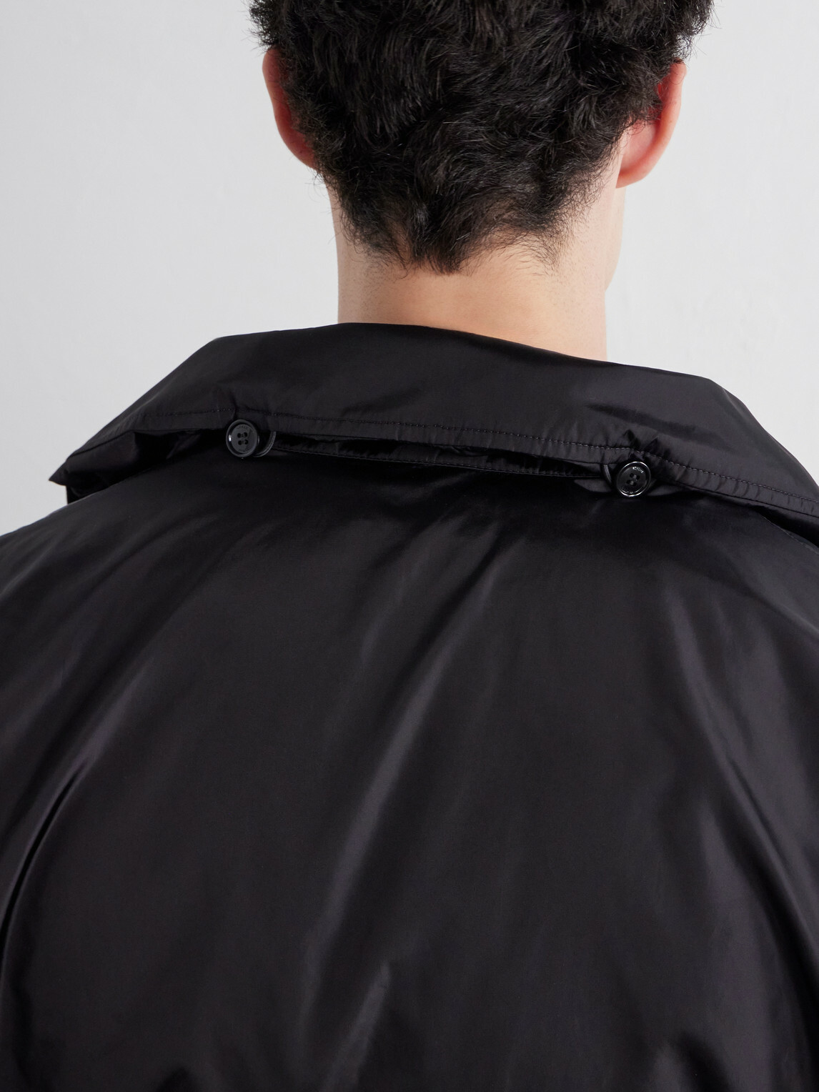 TOTEME - Shell Hooded Jacket - Black