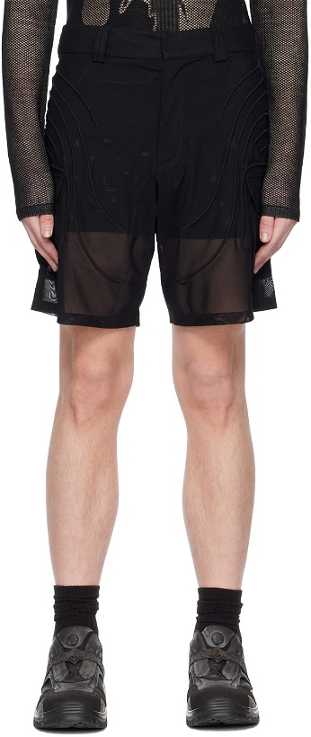 Photo: Olly Shinder Black Veins Shorts