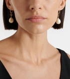 Valentino VLogo faux pearl drop earrings
