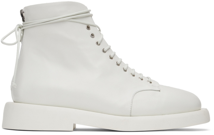 Photo: Marsèll White Gomme Polacco Boots