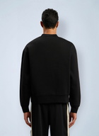 Palm Angels Neck Logo Crew Sweatshirt
