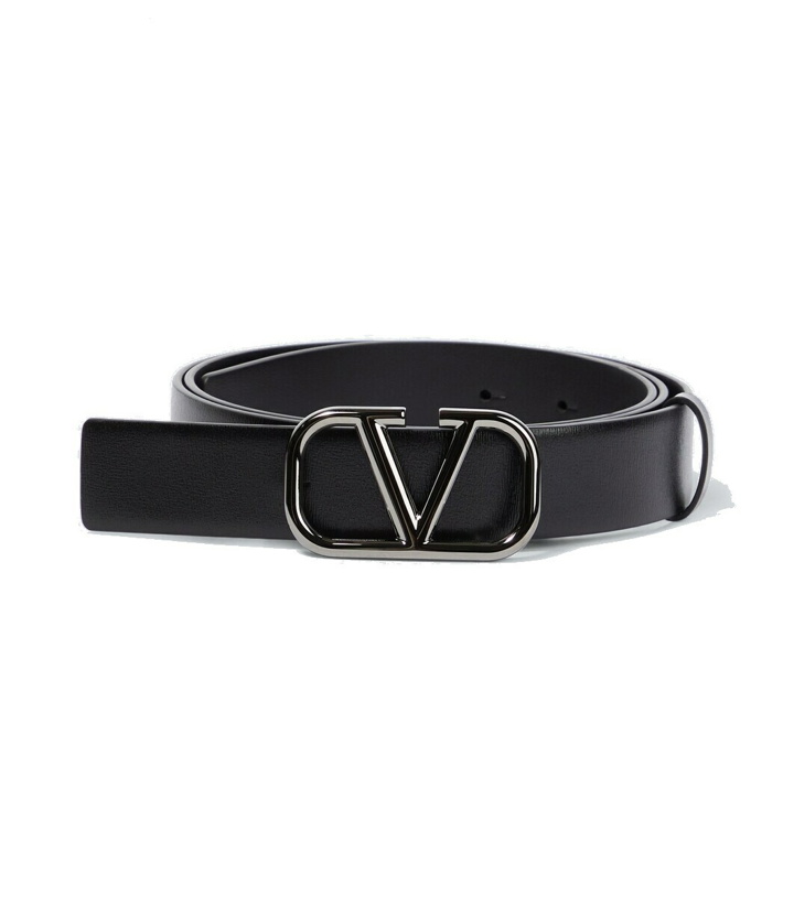 Photo: Valentino Garavani VLogo leather belt