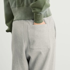 Dime Women's Cursive Small Logo Sweatpants in Heather Gray