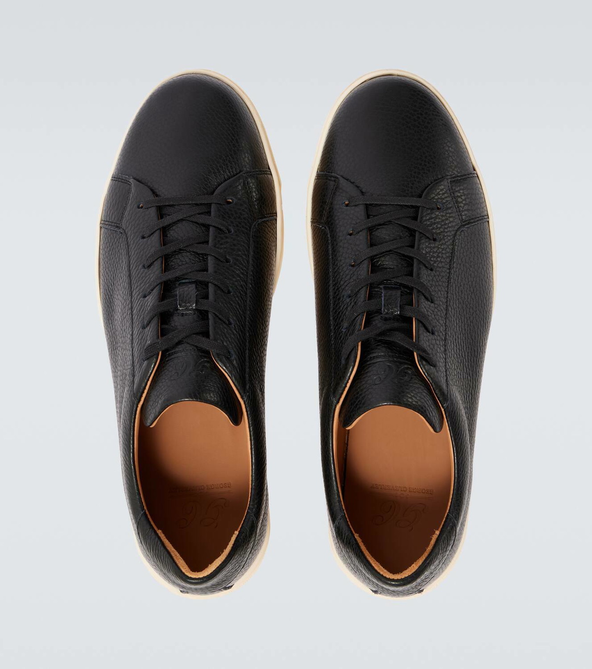 George Cleverley Jack leather sneakers