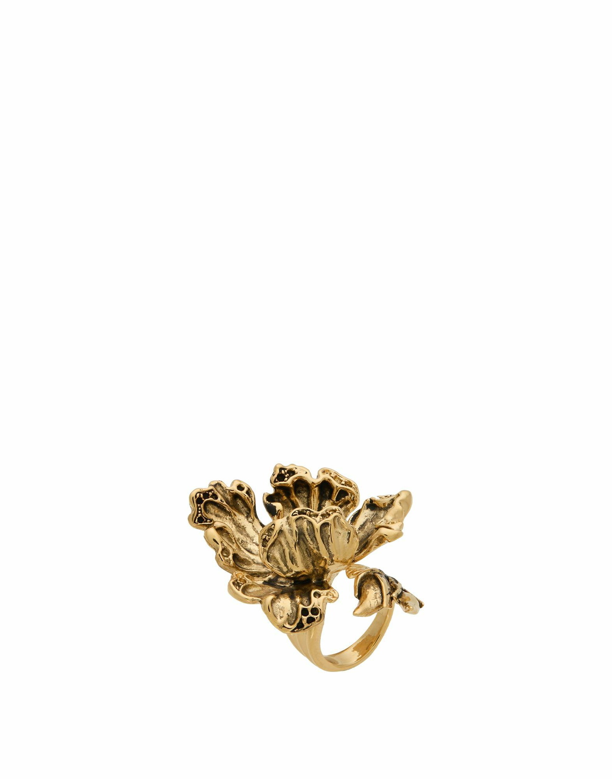 Alberta Ferretti Womens Ring in Gold