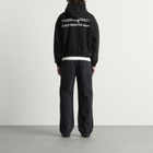 Cole Buxton Men's Sport Zipped Hoodie in Vintage Black