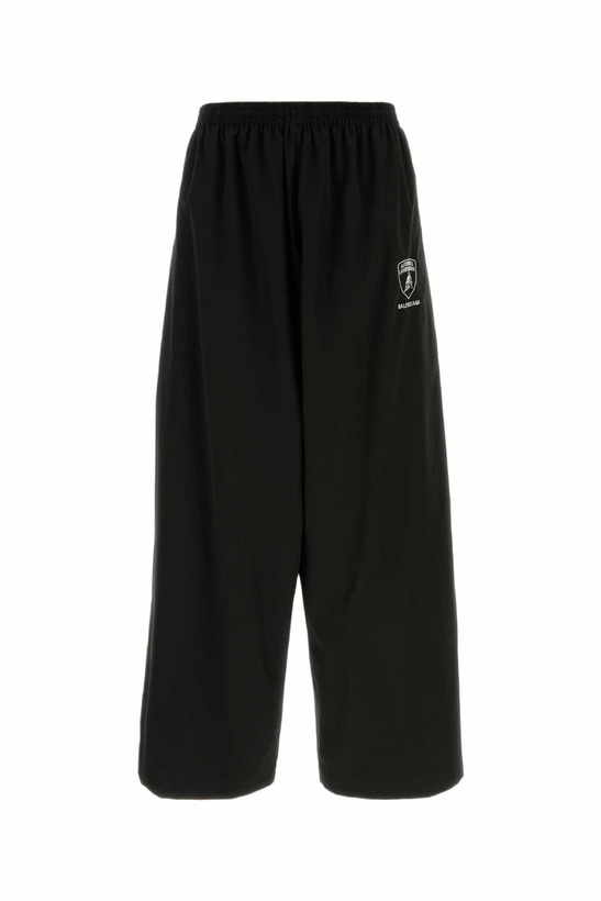 Photo: Black Tech Fabric Balenciaga X Automobili Lamborghini Wide-leg Pant