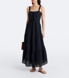 Ulla Johnson Constance broderie anglaise cotton midi dress