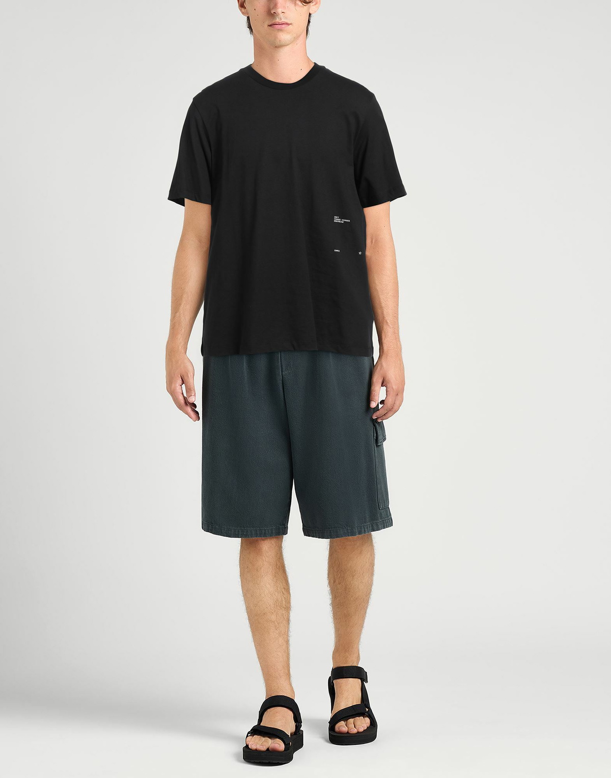 Oamc Mens T-shirt in Black