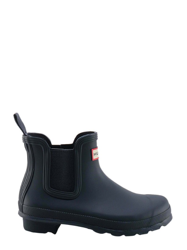 Photo: Hunter Ankle Boots Blue   Womens