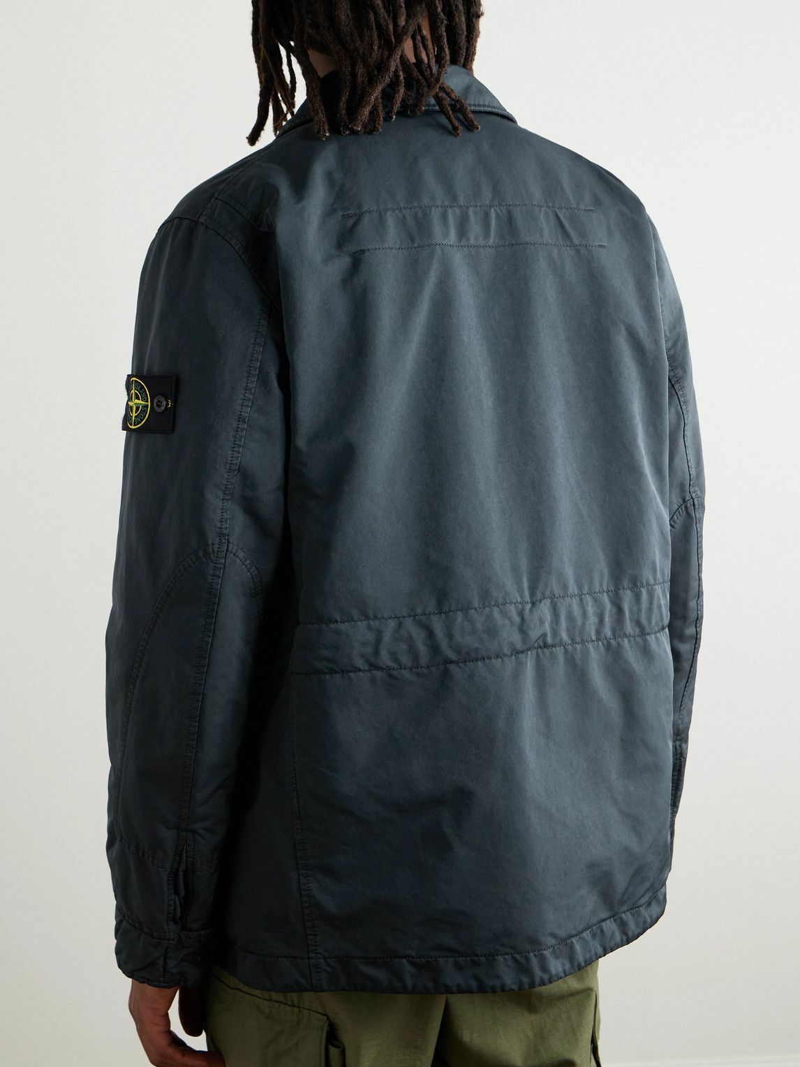 Stone  ストーンアイランド DAVID-TC ジャケット Stone Island - Logo-Appliquéd Padded David-TC Field Jacket