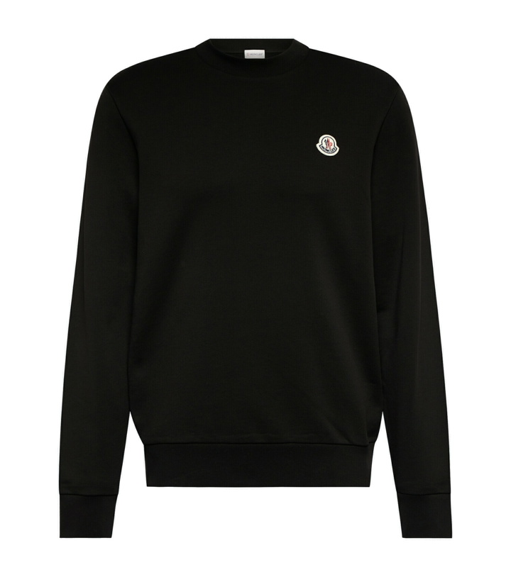 Photo: Moncler - Logo cotton sweatshirt