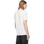 Hugo Off-White Mercerised Cotton Slim-Fit T-shirt