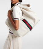 Gucci Gucci Giglio GG canvas Large tote bag