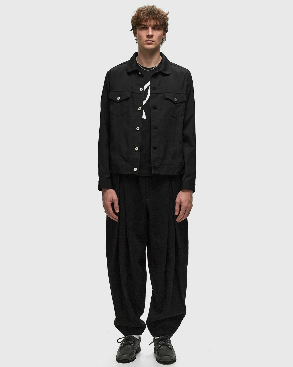 Comme des Garçons Black JACKET Black Mens Denim Jacket