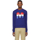 Moncler Blue Logo Sweatshirt