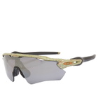 Oakley Radar EV Path Sunglasses in Matte Fern Terrazzo/Prizm Black Polarized 