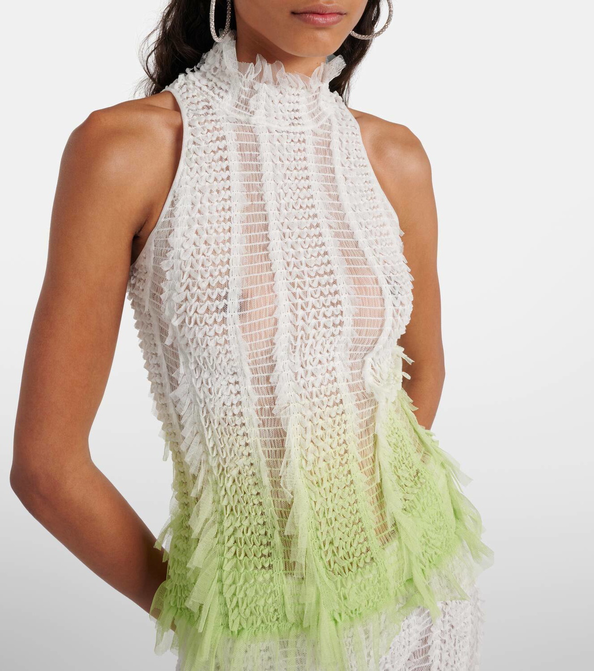 Roberta Einer Angel halterneck top