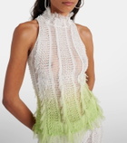 Roberta Einer Angel halterneck top