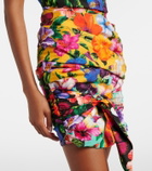 Dolce&Gabbana Floral cotton minidress