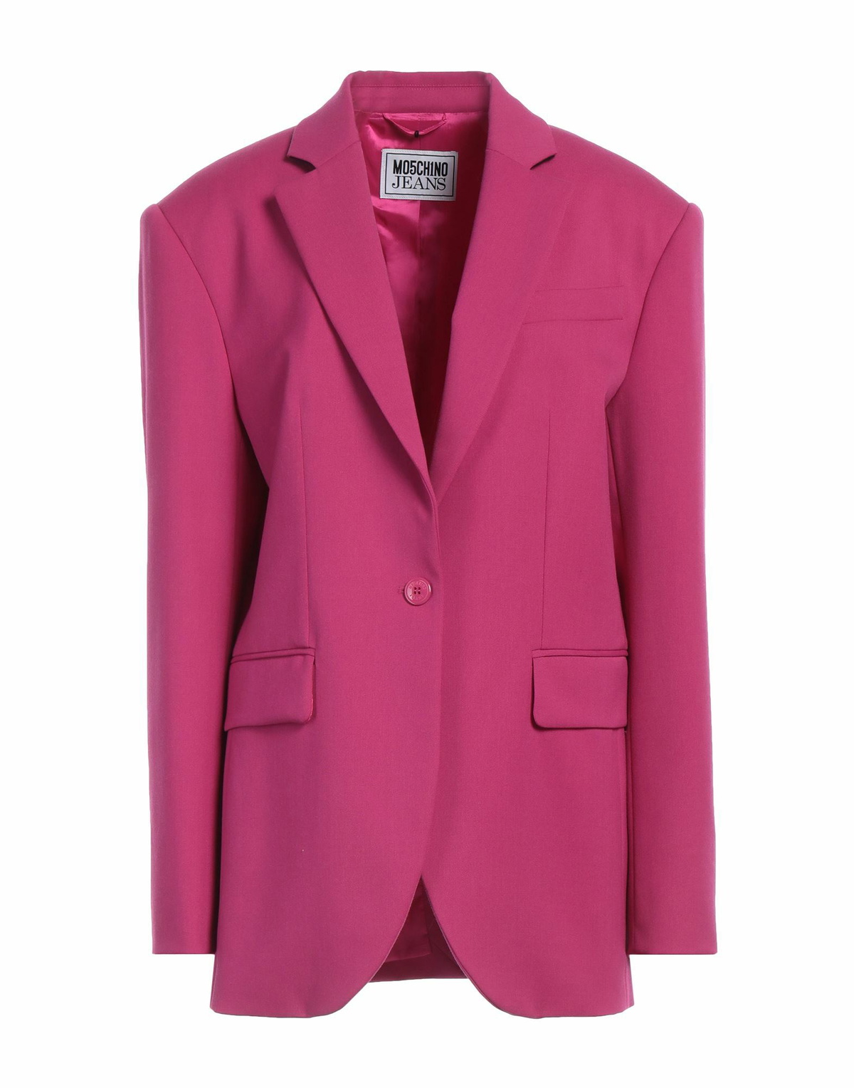Moschino Jeans Womens Blazer in Magenta