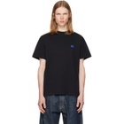 Jil Sander Black Embroidered T-shirt