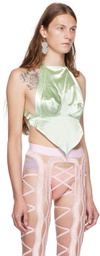 Sinéad O’Dwyer Green Viscose Camisole