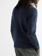 Theory - Hilles Wool and Cashmere-Blend Sweater - Blue